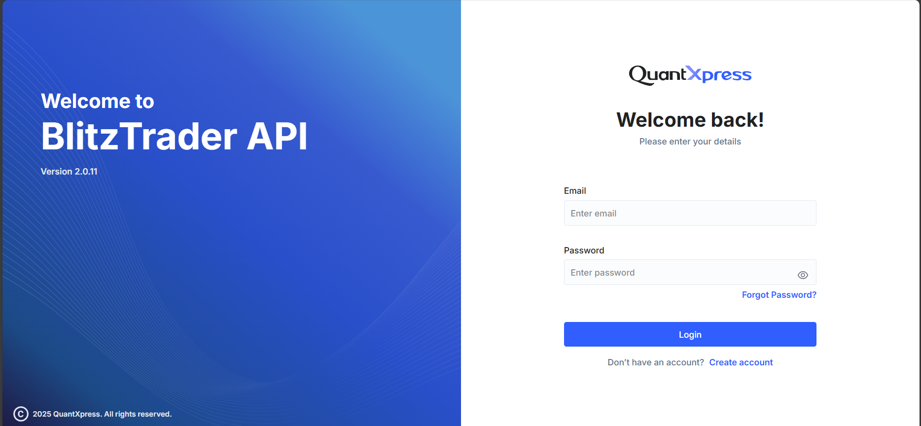 Login Screen