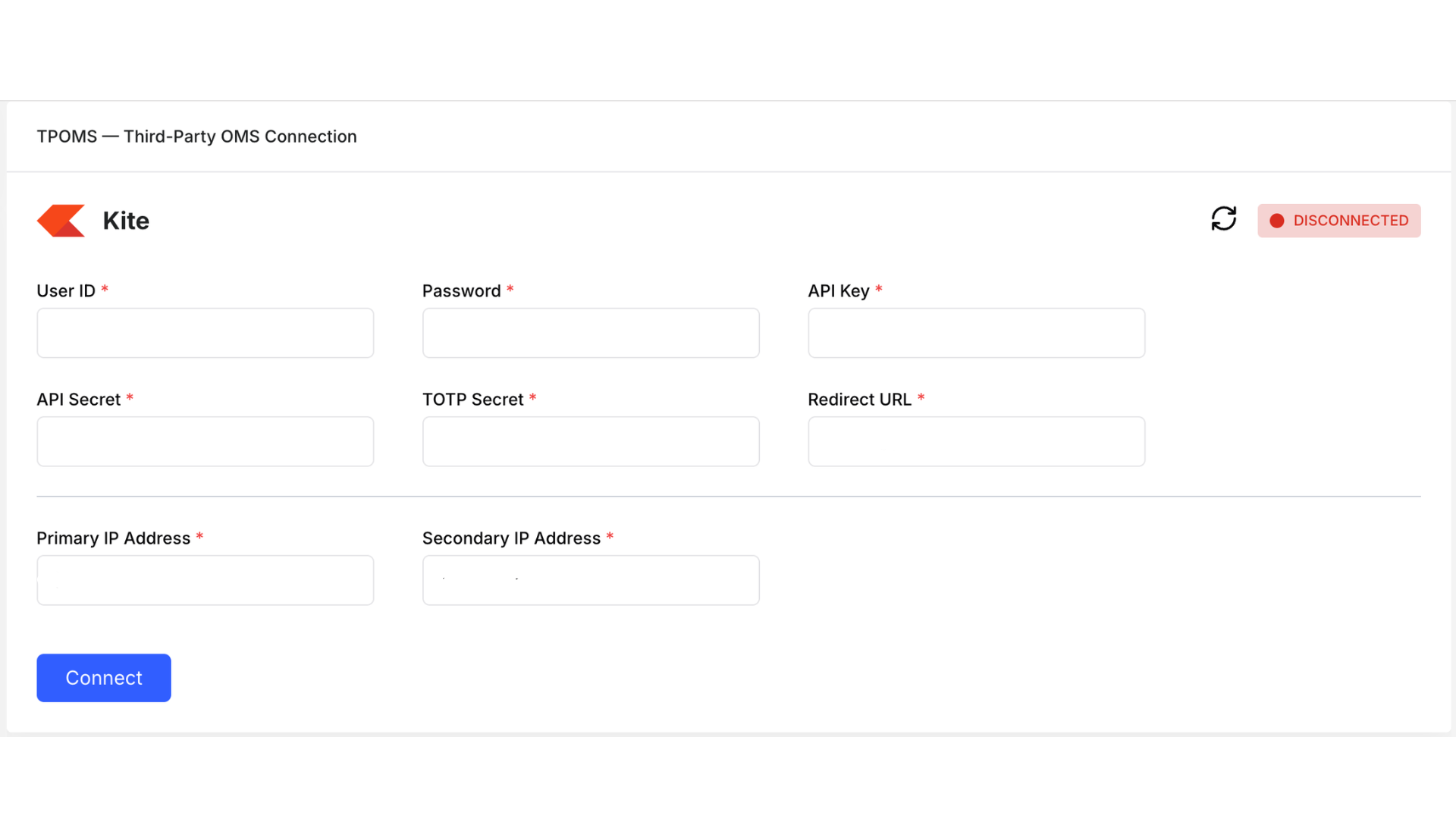 TPOMS LOGIN