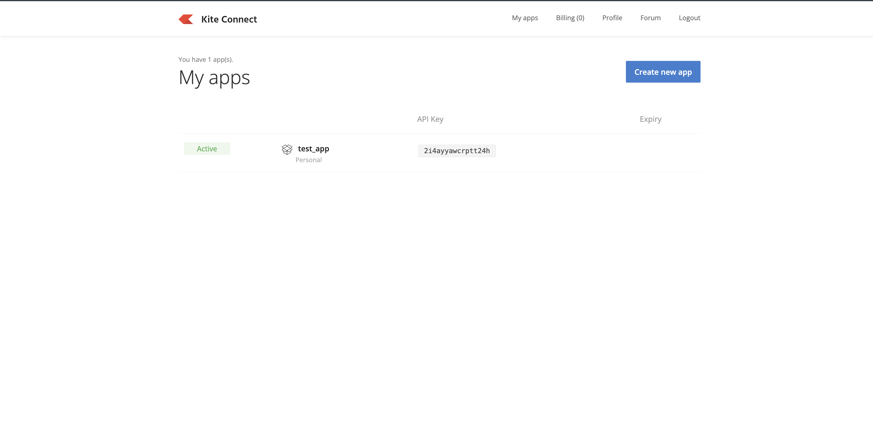 Zerodha App Creation